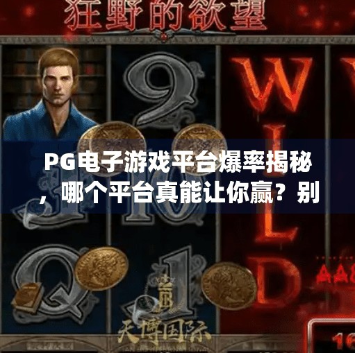 PG电子游戏平台爆率揭秘，哪个平台真能让你赢？别被高爆率忽悠了！pg电子游戏那个平台爆率高